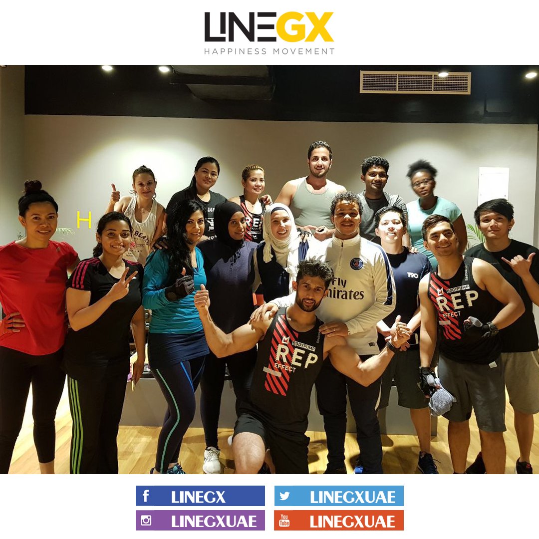 linegxuae's tweet photo. #Lesmills #Bodypump #Muscle #Toning #Rapid #Fatloss #LineGX #HappinessMovement #happy #family https://t.co/hXgA3dJh5u