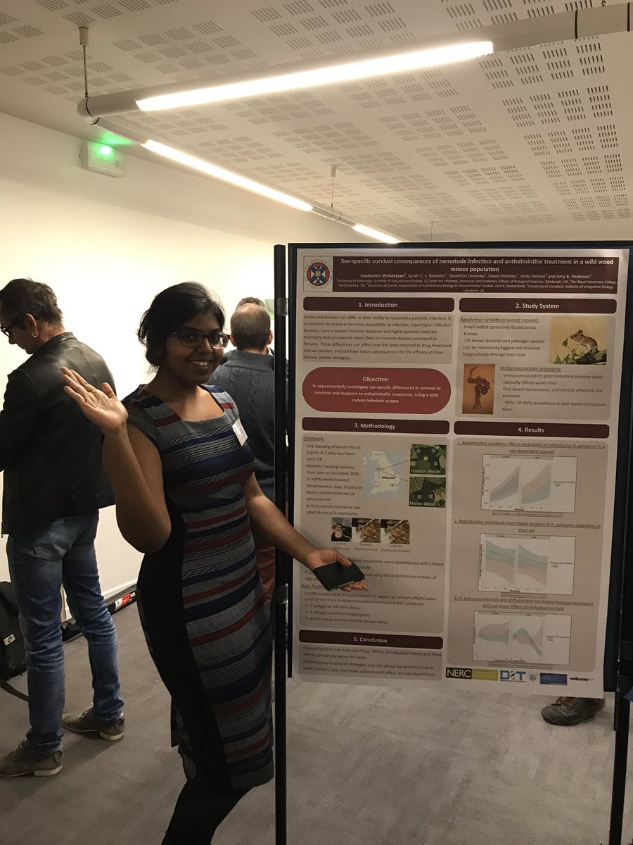 Gfalbery's tweet photo. Jacques Monod #disease #ecology #conference presenting about @RumDeerResearch with some gr8 mouse people @arsweeny @vsmini #samejacket https://t.co/RVe0NNAJYn