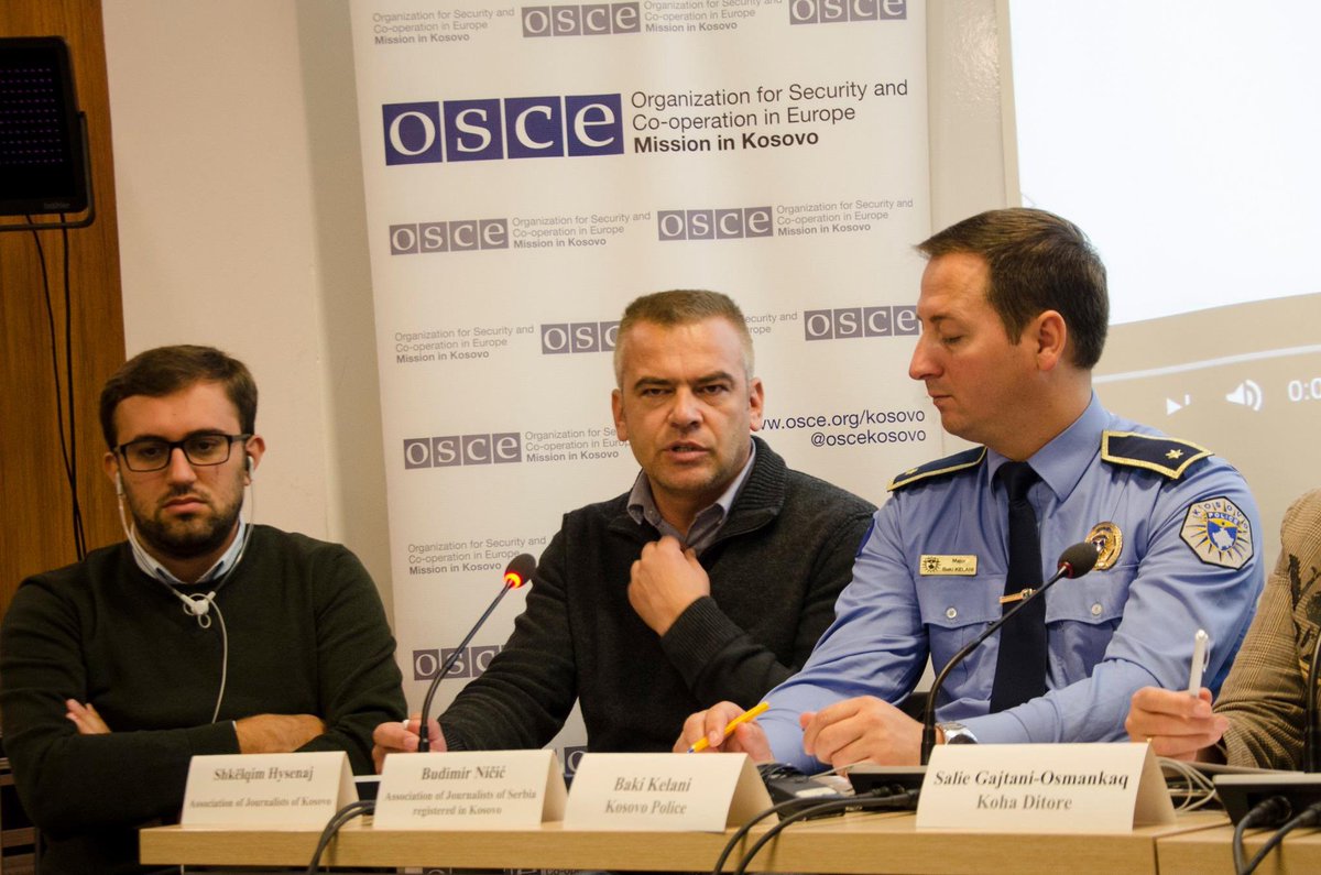 OSCEKosovo's tweet photo. "Impunity is a license for more violence and insecurity," says @OSCE_RFoM at #OSCE #Kosovo debate. #ENDImpunity2017 https://t.co/hflCTepCuf https://t.co/tHmcBSrS4H