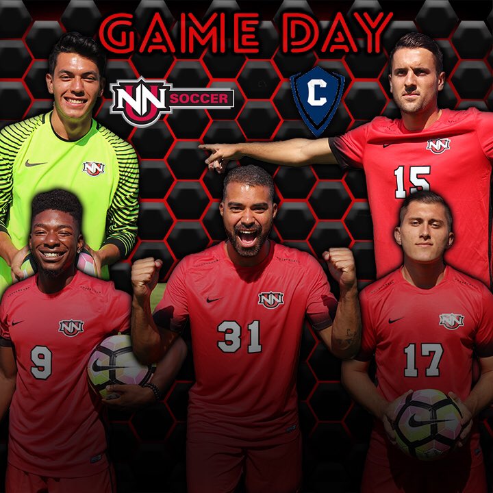 NNUMSoccer's tweet photo. SENIOR DAY
⚽️NNU #GameDay
🔴4pm
⚫️Ford Field
🆚@gocugo
Come support the Seniors in their last ever home game💯
#Family #PackFord https://t.co/w0zoVFdlJc