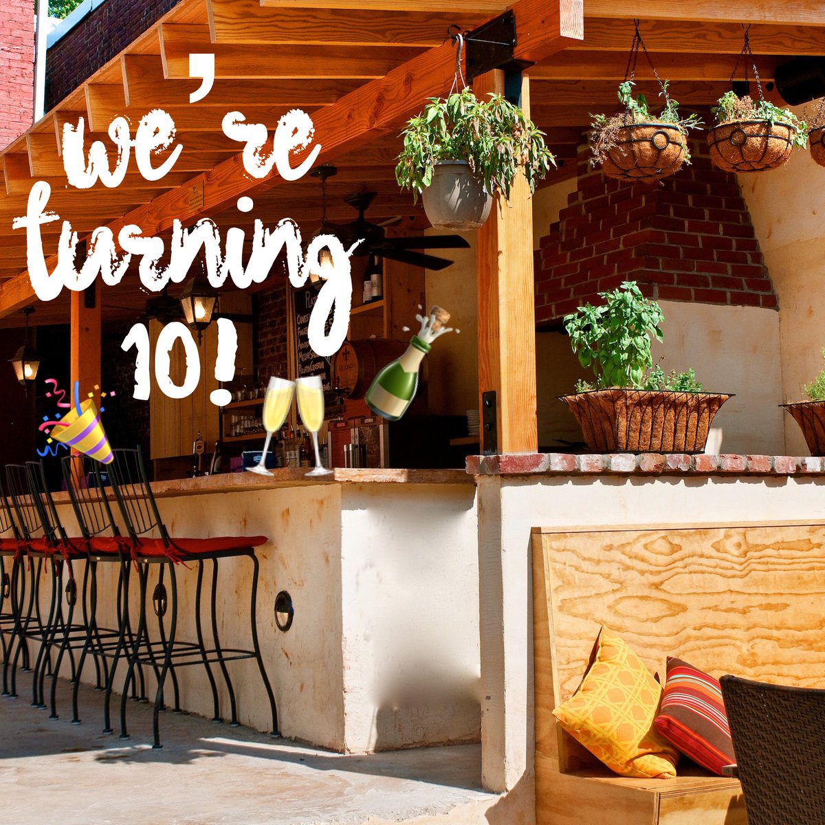 LulusWineDC's tweet photo. We can't believe it -- we're turning 10 THIS SUNDAY! 🎉 Celebrate our 10th anniversary w/a special flamenco party 💃🏻+ daytime happy hour! https://t.co/pHOIBmGLMG