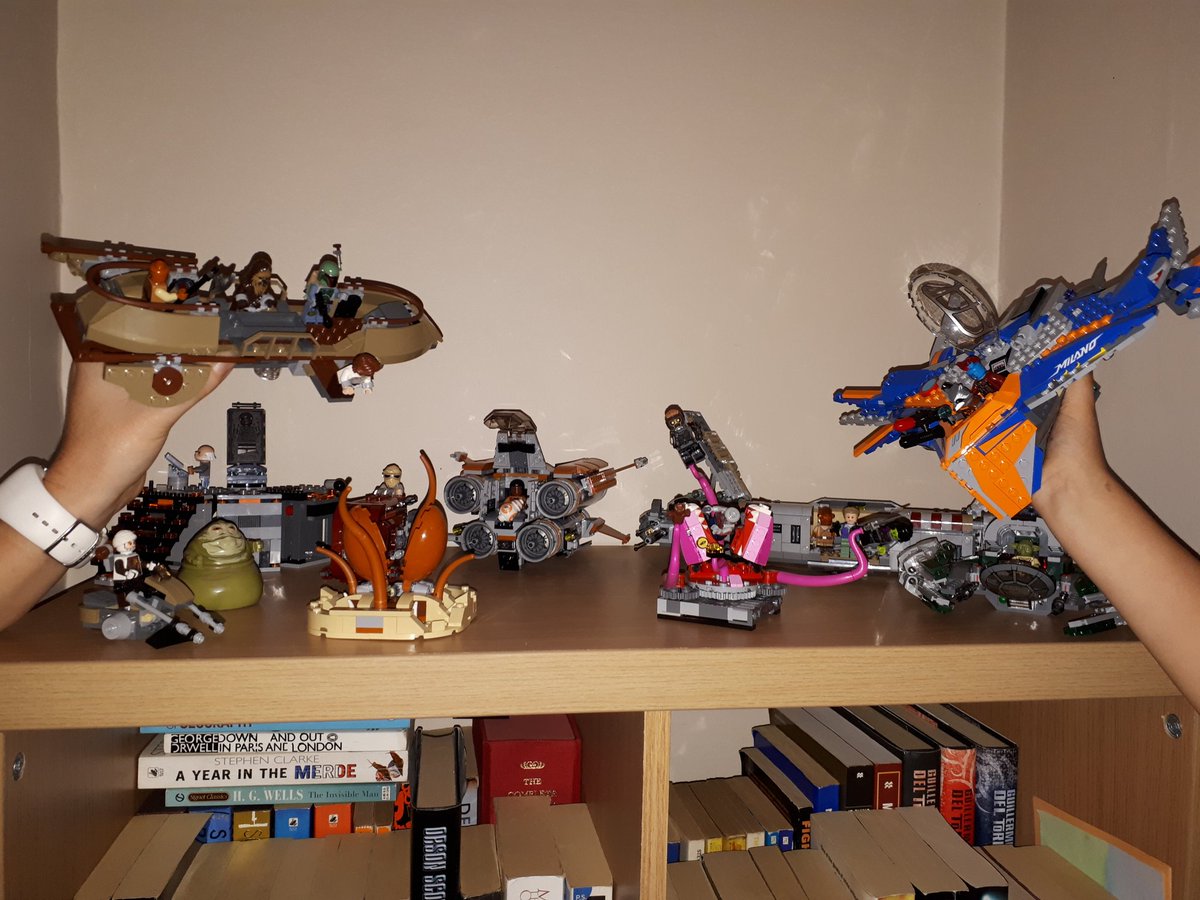 IAmJACsMusings's tweet photo. @sttepodcast The Guardians of a Galaxy far far away... #competitiontime #LEGO #onlysome https://t.co/pO6giqsPJY