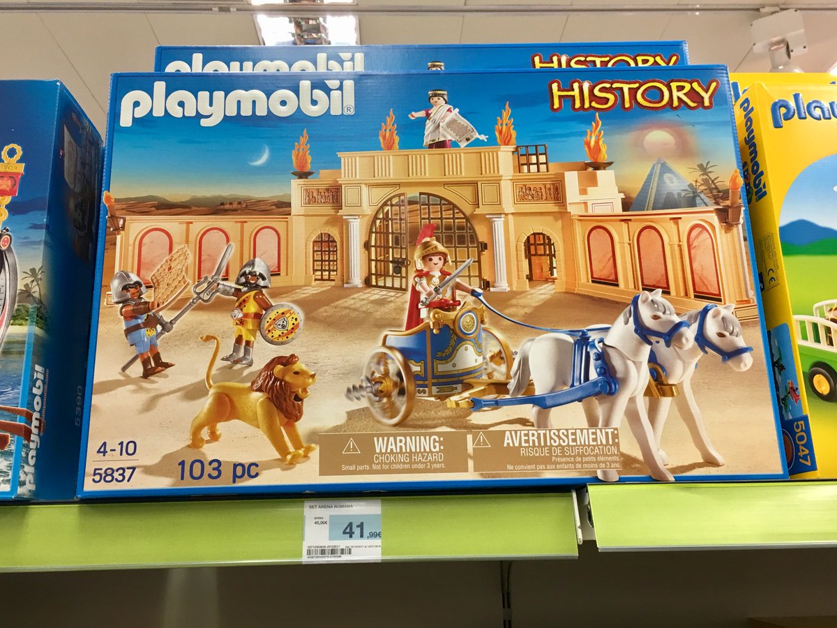 Playmoclick's tweet photo. #Playmobil5837 Coliseo Romano!
Edición Especial USA. En Hipercor por 41,99. Aviso a navegantes!😉 https://t.co/Q0DZeHe2xX