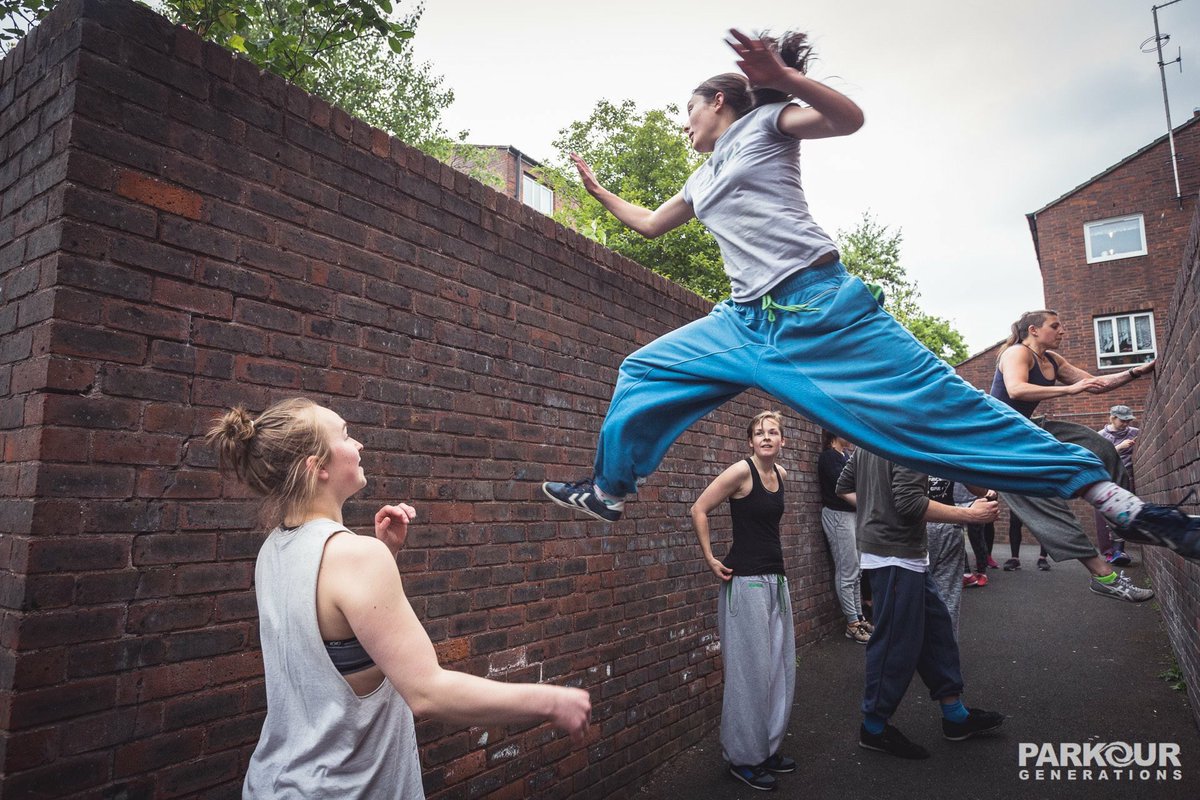 SheCanTrace's tweet photo. Women of London! It’s jam time again :) November Parkour Jam is Sunday 19th at Canada Water. Be there! https://t.co/FFGOi38yNI #shecantrace https://t.co/bPOa3XyrYq