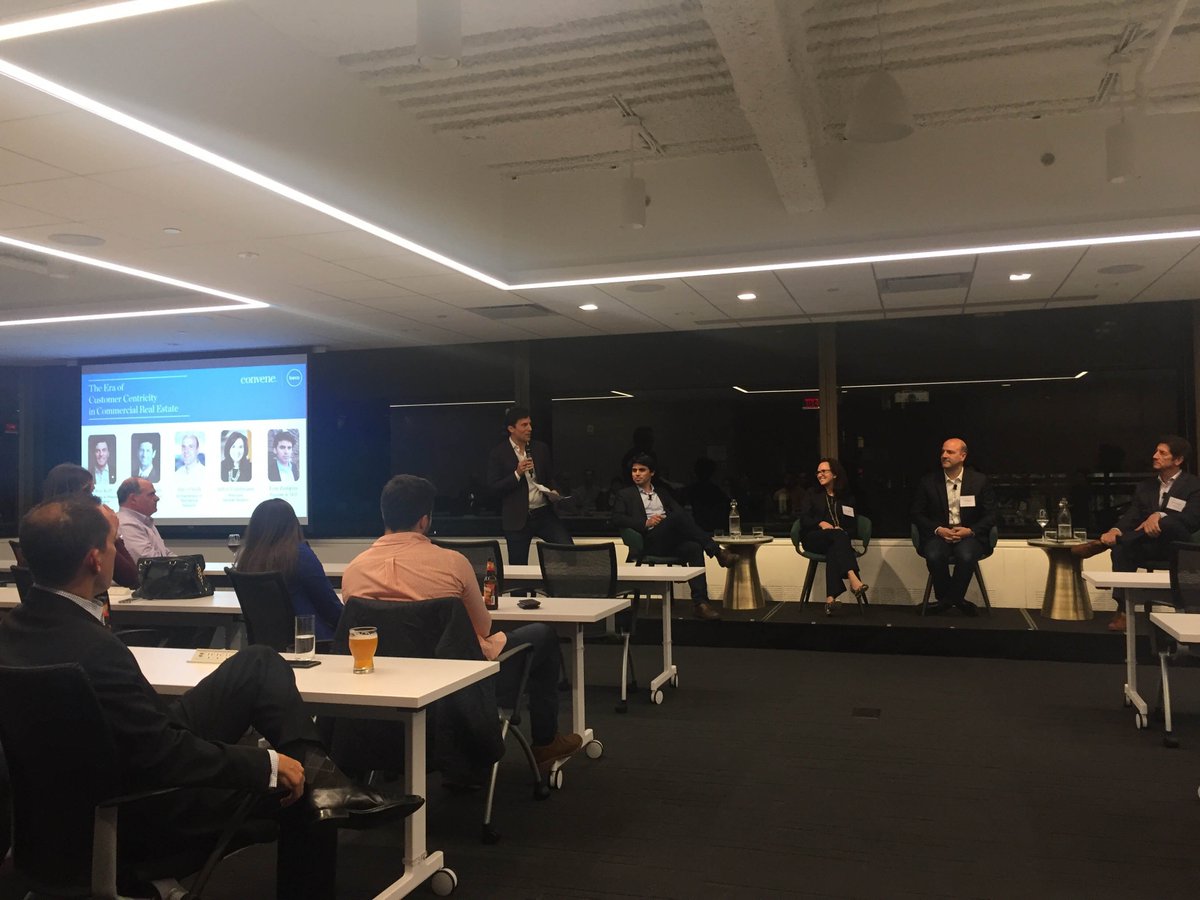 Convene's tweet photo. Thank you @hellobeco for moderating a great panel with @ThoughtsOnBiz @GenslerOnWork @HubSpot @bxpboston at Convene at One Boston Place! https://t.co/uZCnrOCEmL