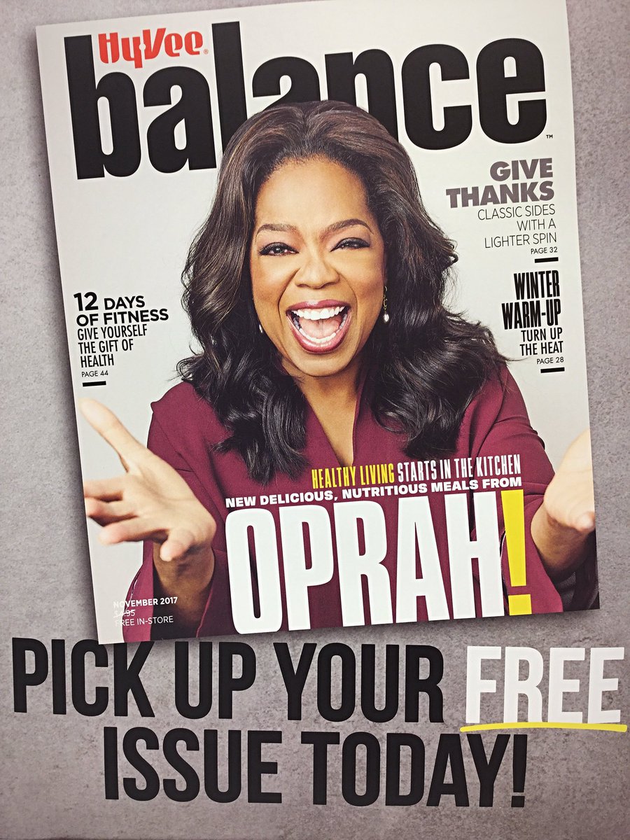 HVWilliamsburg's tweet photo. Hear from Oprah herself, learn Health Insurance 101, get DIY gift ideas and more in the November issue of #BalanceMagazine! #Oprah https://t.co/rtW04dVggo