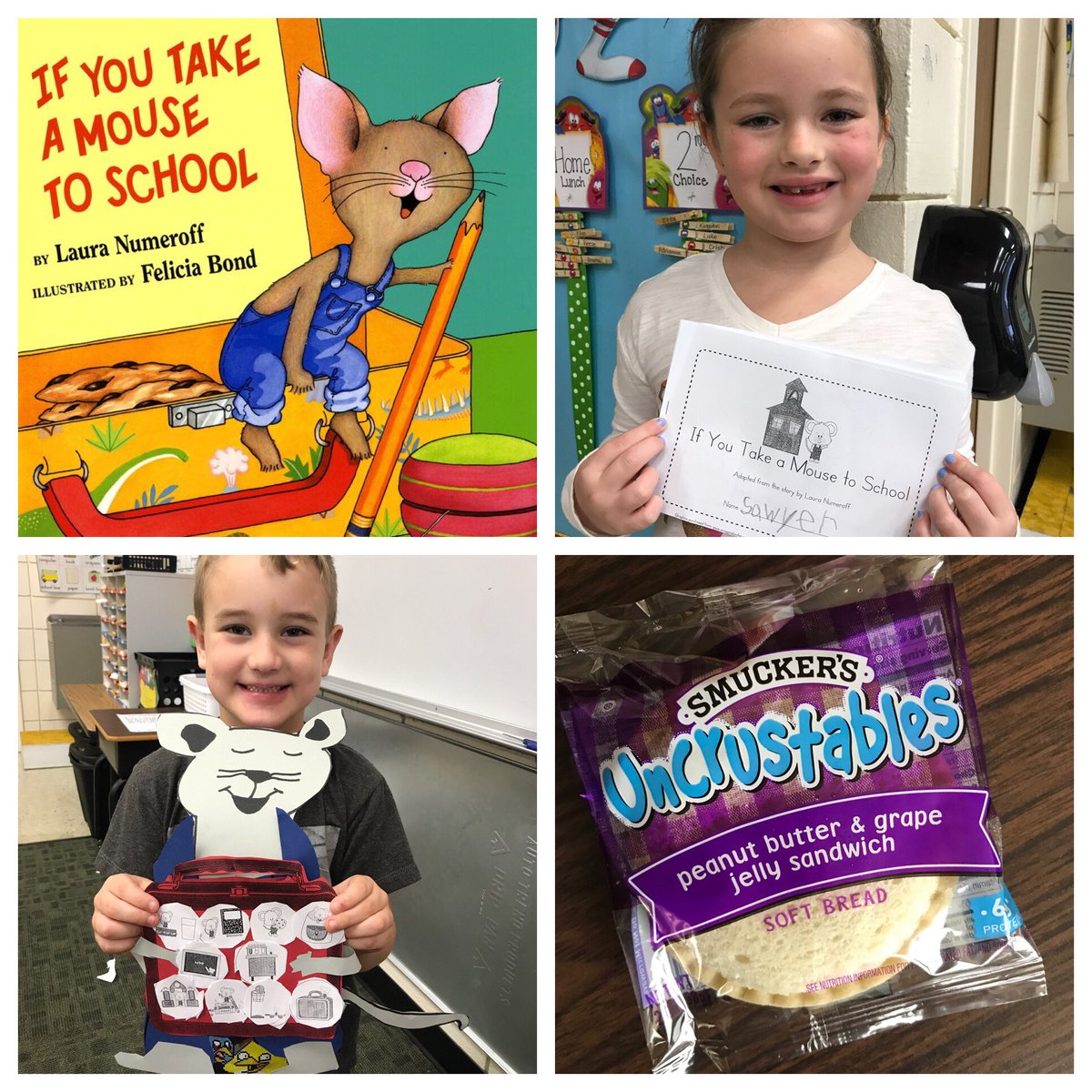 MrsCollinsKdg's tweet photo. If You Take A Mouse To School 🐭📚 https://t.co/tjzg3vSeNo