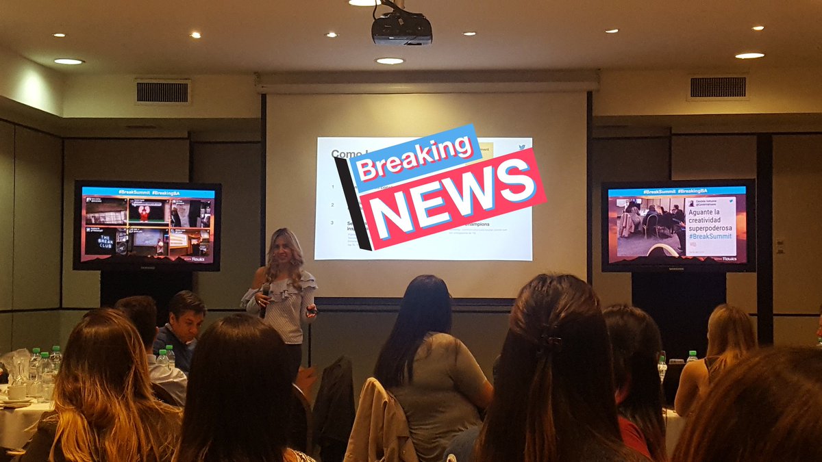 ClauuGiraldo's tweet photo. So happy to have you here and having your support day by day #OneTeam 💪 #BreakSummit #LoveTwitter https://t.co/zltTSrQHNv