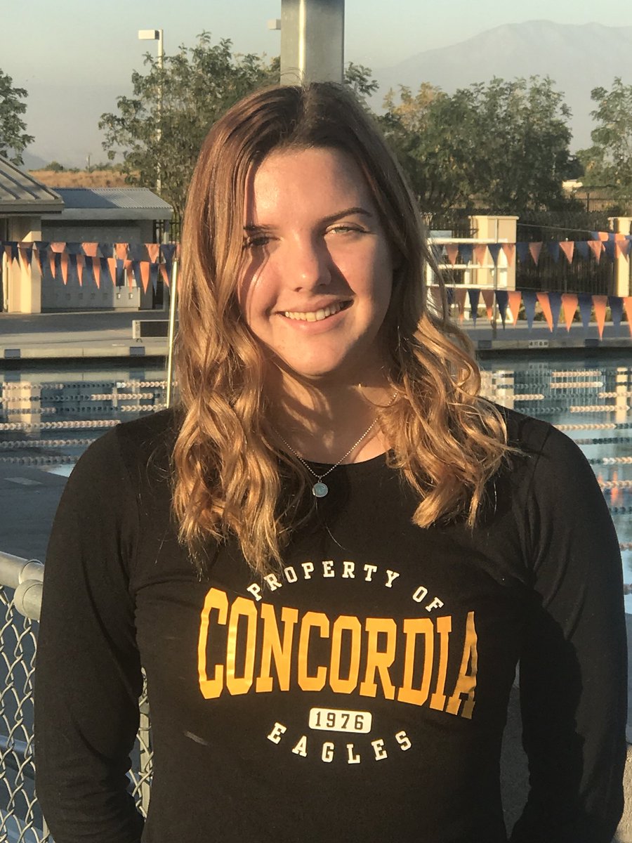 coachadrian21's tweet photo. Excited 4 MESA Aquatics HS Sr & Jr Nat qualifier Katelyn Thomas who verbally committed 2 swim 4 Concordia University #MESAfam @swimswamnews https://t.co/UrCtynwaFV
