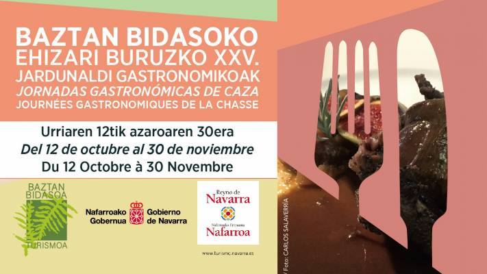 PirineosExdim's tweet photo. XXV JORNADAS GASTRONÓMICAS DE #CAZA BAZTAN-BIDASOA | Restaurantes participantes en la XXV Jornadas gastronómicas de #caza: https://t.co/5l7H2YmzaD