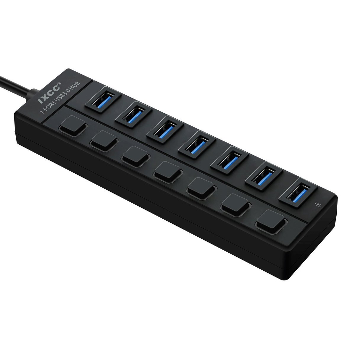iXCCOfficial's tweet photo. #dealsplus Save 35% on our new 7-Port USB 3.0 Hub w/ dedicated charging port on https://t.co/UtiwVe2Fng! Link: https://t.co/QjhD9Qd9WI https://t.co/jwu6YW3JGx