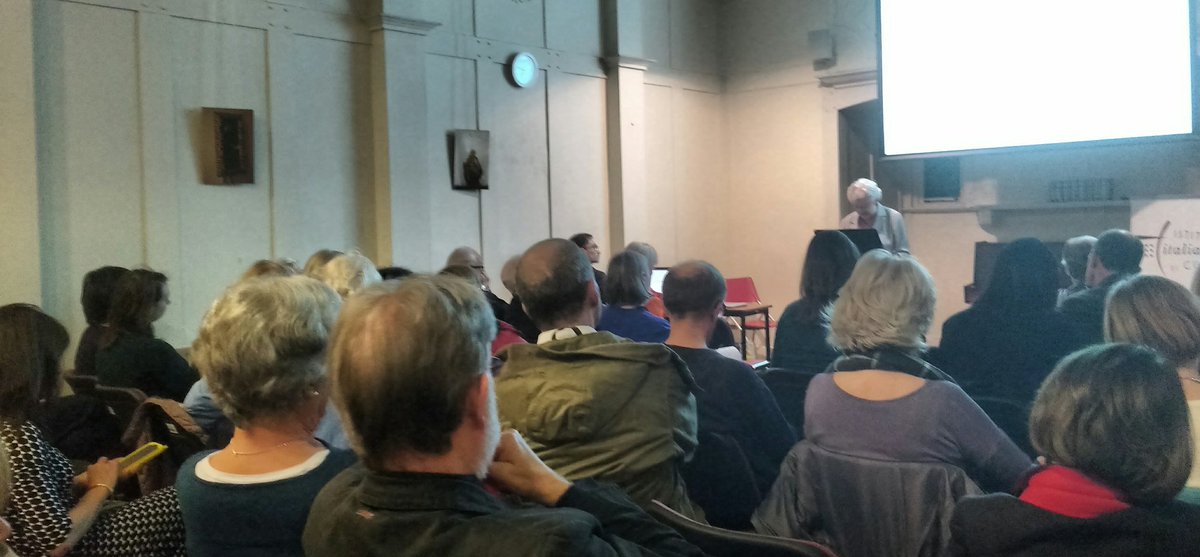 laobhaise1's tweet photo. Listening to 'fairy godmother' of conservation in Ireland Maighread McParland & her experience of #florenceflood #mudangels #alluvione50 https://t.co/xCd5ykU9RA