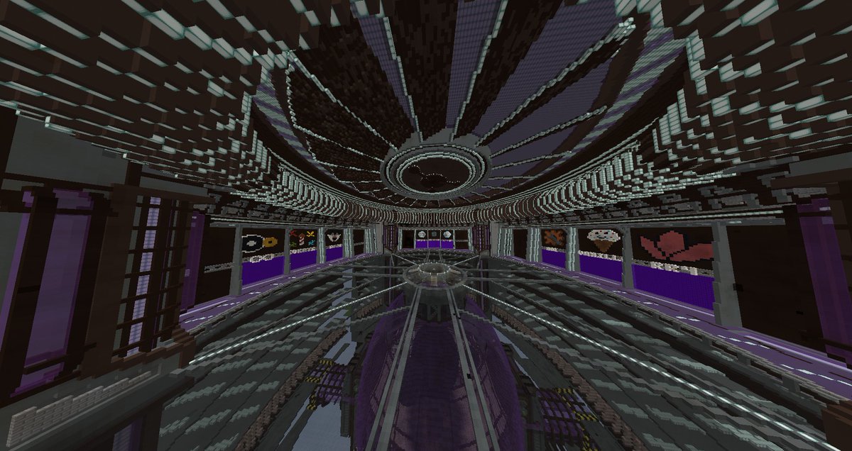 ShadowNodeMC's tweet image. Come check out our new lobby at our server play.shadownode.ca! Built by @emera_d!