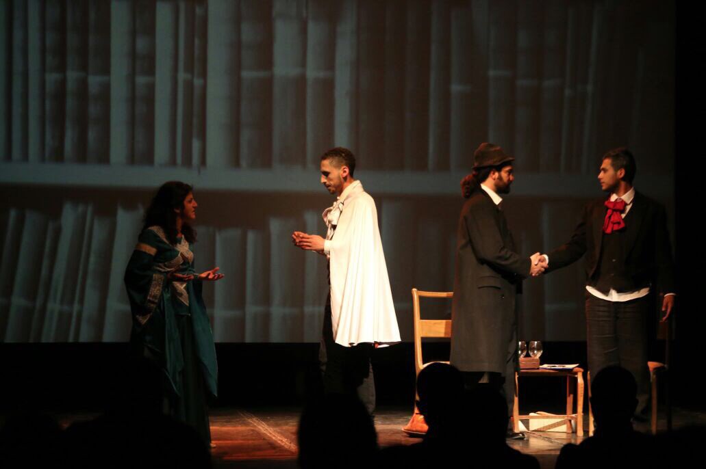 Thanks <a href="/aramram/">Aramram Web TV</a> who supported performance as a protest  #AgainstBalfour <a href="/asakkad/">Abdelsalam Akkad</a> #JO #culturalresistence thx to@AlBalad_theater <a href="/RaedAsfour/">Raed Asfour</a>