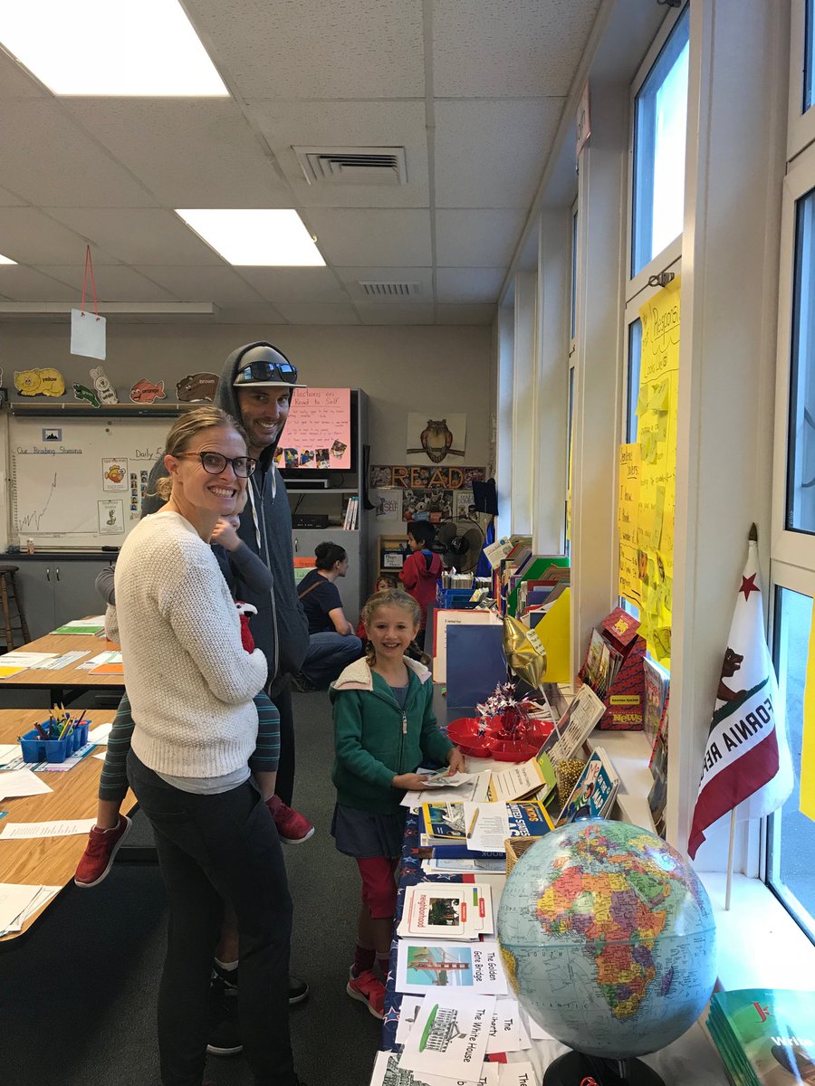 SVElementary's tweet photo. Families learn all about the 1st grade Citizenship unit from their own children during a class gallery walk! https://t.co/FwHnxvNlRh