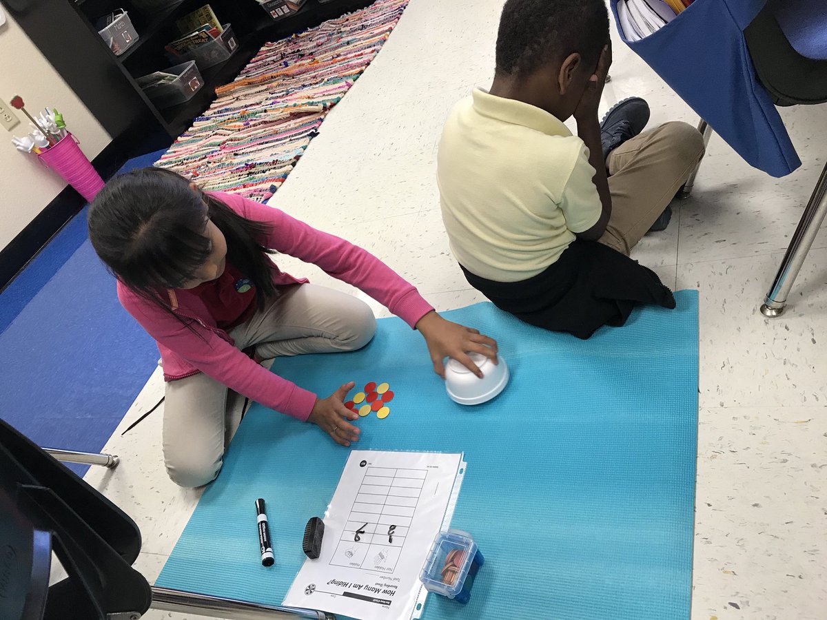 MrsBeckman1st's tweet photo. Working on missing parts and counting on! #firstgrademath #mathmats @MDE_Stars https://t.co/fKefl8Mlp2