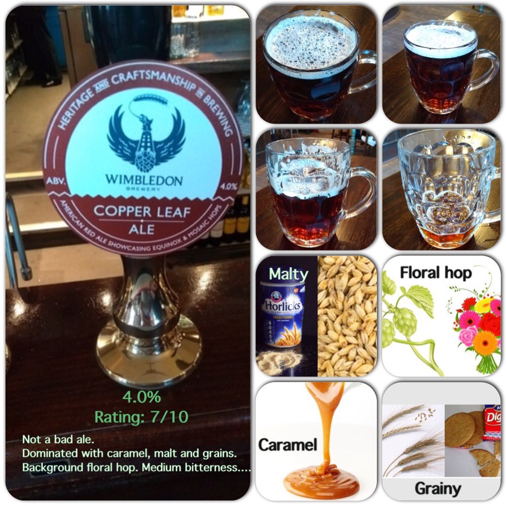 thebeermole1's tweet photo. A fair offering from Wimbledon brewery...
@WoodmanBanstead @WimbledonBrew https://t.co/SNJztvvhDq