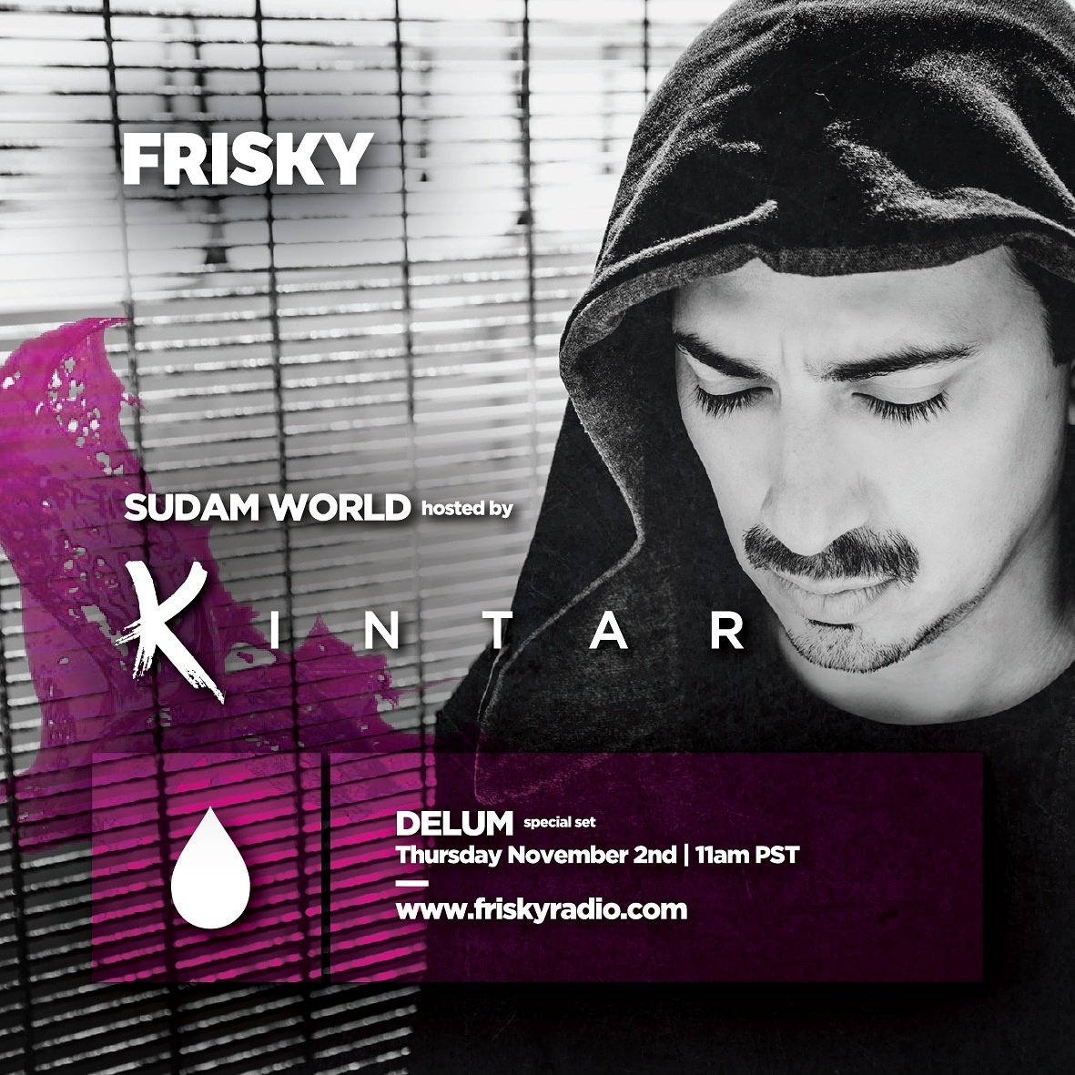 Starts NOW Sudam World by <a href="/DJKINTAR/">KINTAR</a> on <a href="/friskyradio/">FRISKY</a> #NowPlaying