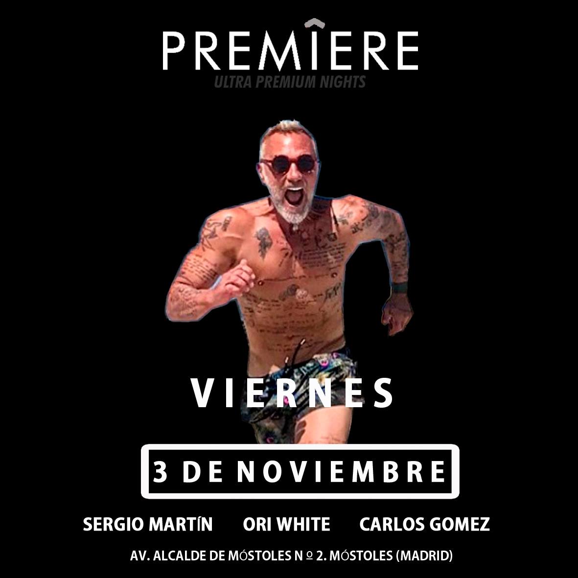 discopremiere's tweet photo. Viernes 3 y sábado 4 de Noviembre en #SALAPREMIERE @OriWhiteOficial @Victorjgd82 @oconutt @cintiaabarca https://t.co/d2YYPxexao