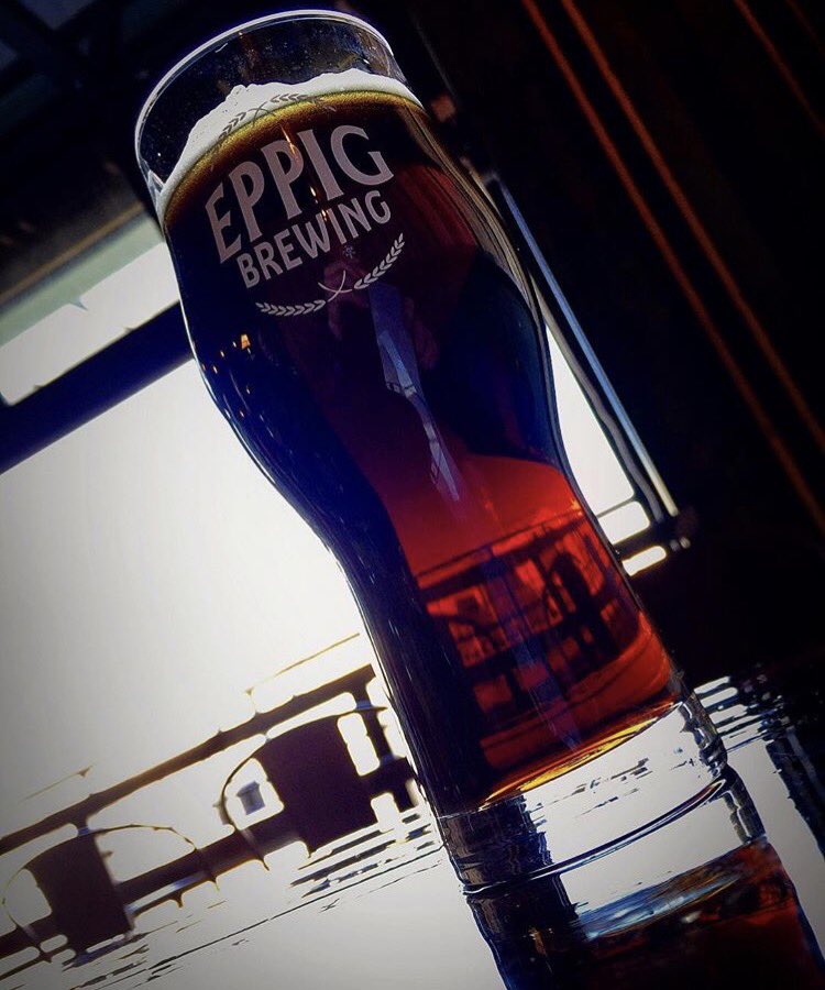 EppigBrewing's tweet photo. Happy #InternationalStoutDay! Not into 'dark' beers? Celebrate w/#Eppig Schwarzbier! Deceptively light w/ a chocolatey roast & awesome depth https://t.co/PqCFjSFsbw