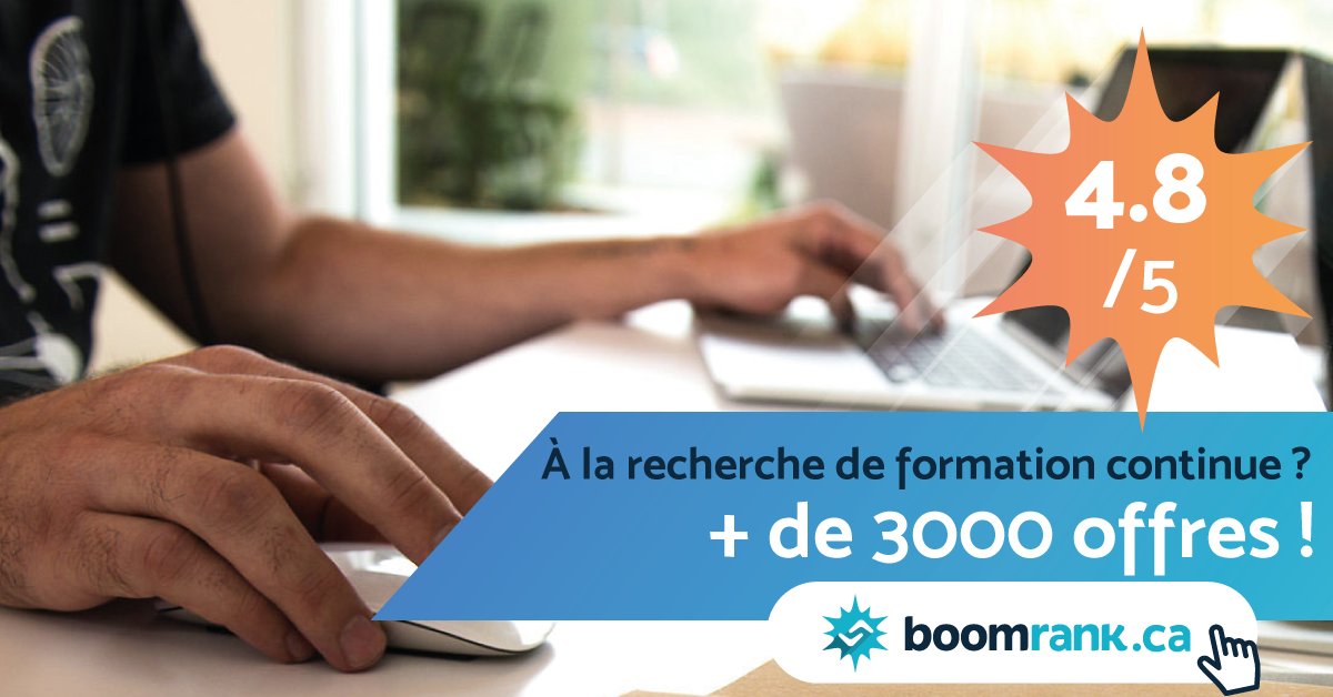 infoBoomrank's tweet photo. Déjà plus de 3000 offres recommandées. Trouvez votre prochaine formation. https://t.co/FW1zUVO0bQ https://t.co/ugvzZy819p