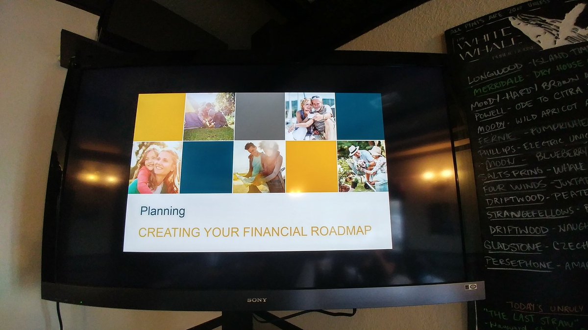 KirkLohnes's tweet photo. Happening Now: Lunch n' Learn with the Jace Pierson from Sun Life Financial via Young Professionals of Comox Valley #YPComoxValley #YQQ https://t.co/YqSW6U2dx2