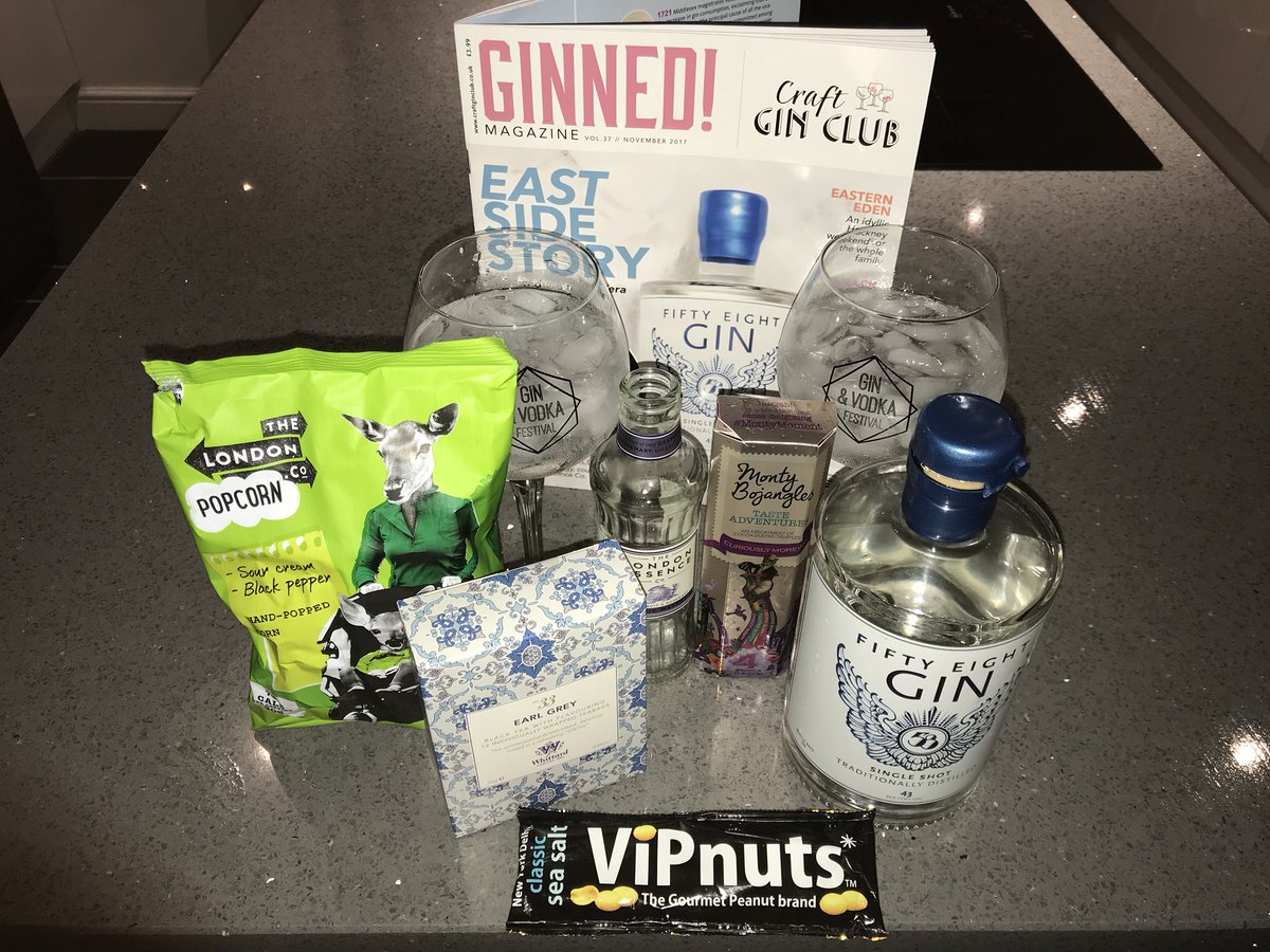 bold_stuart's tweet image. Perfect way to get ready for the weekend! Even if it is two days early! Thank you for this months gin @craftginclub!!