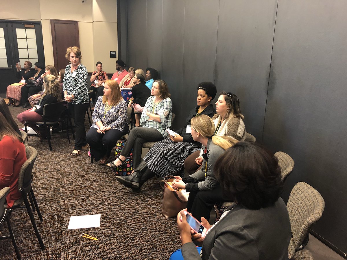 melissamsaucier's tweet image. @ConsiderMSTeach-Novice Teachers learning the importance of Professional Learning Communities!