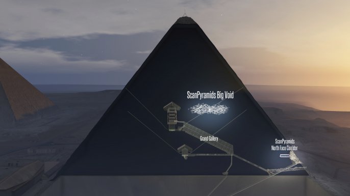 AncientAliens's tweet photo. ✨👽GALACTIC HISTORY ALERT👽 ✨
Cosmic rays have revealed a mysterious chamber inside the Great Pyramid.
https://t.co/b2uPXc75y0 https://t.co/A7S09YAdQz