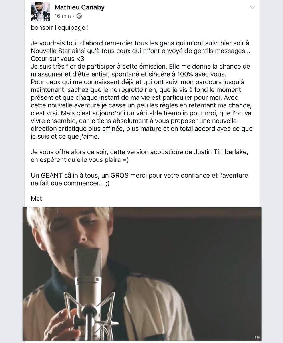MathCanabyFan's tweet photo. Mathieu a posté une vidéo sur son Facebook !

https://t.co/Verel3T2E1 https://t.co/YI43EaXY7J
