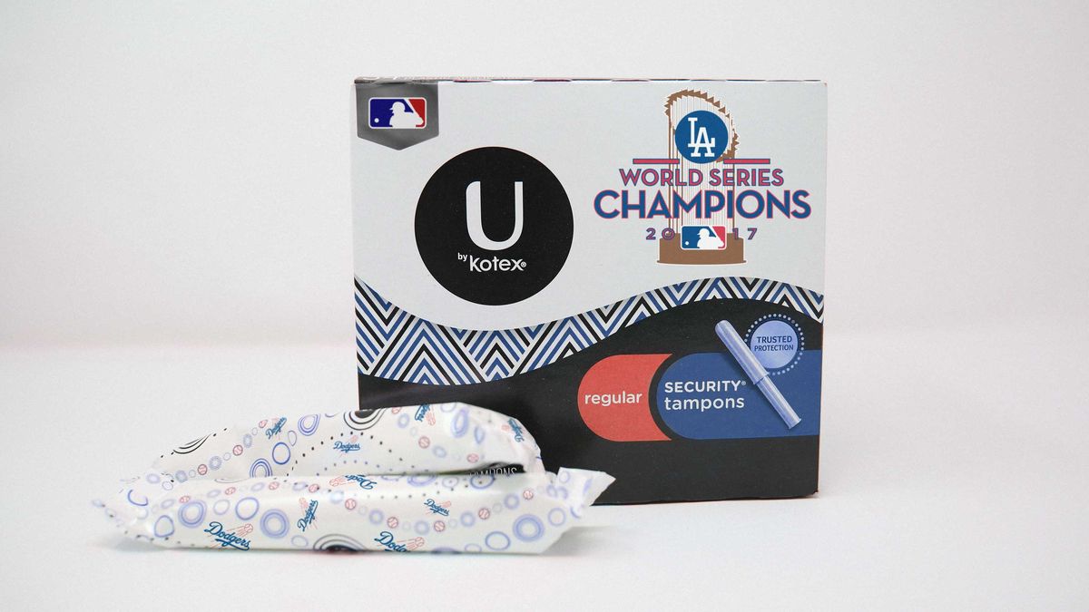 Health Win! Kotex Is Donating All Its ‘Dodgers World Series 2017 Champions’ Tampons To Impoverished Women In Africa clckhl.co/KoT3wHG