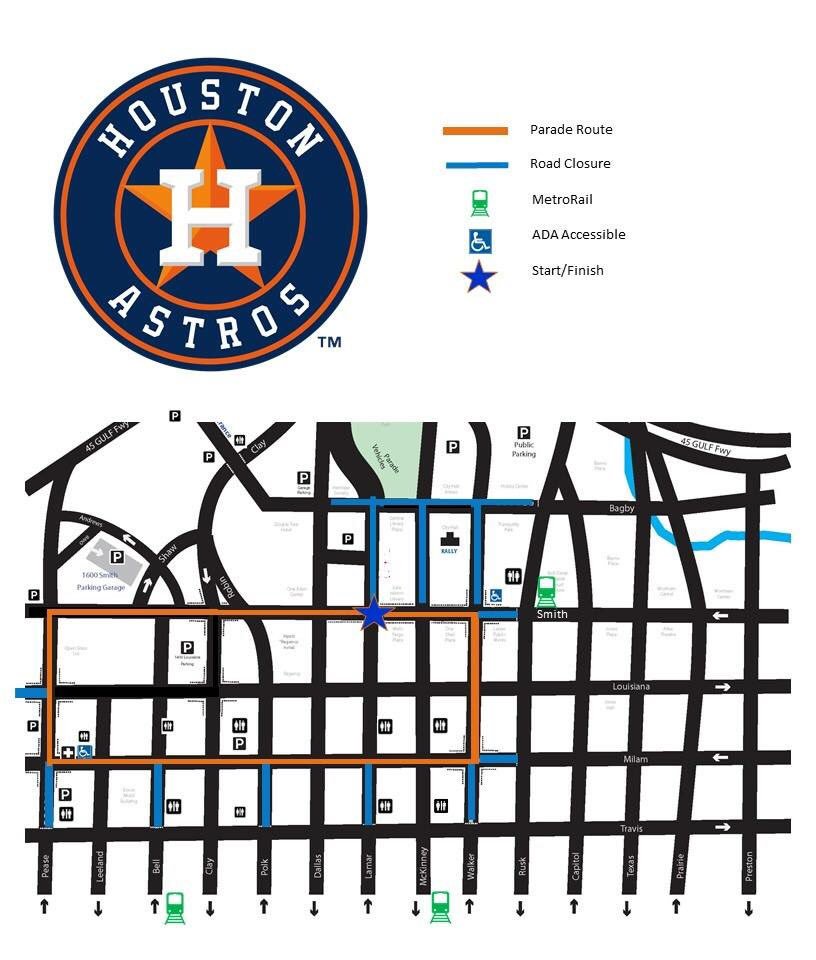 Here's your parade route for tomorrow! #EarnedHistory