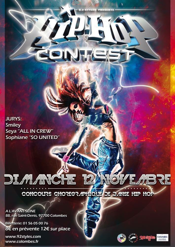 seya_stef's tweet photo. ⚠️🔥J'aurai l'honneur d'être Jury au Hip-Hop Contest 2017 au théâtre de COLOMBES le Dimanche 12 Novembre‼️
Concours chorégraphique créé et organisé par Asso 9.2 Styles
✖️INFOS
https://t.co/gKKuVwEsVR
#HIPHOPCONTEST2017 #92STYLES #COLOMBES https://t.co/PkOxT2vPdt