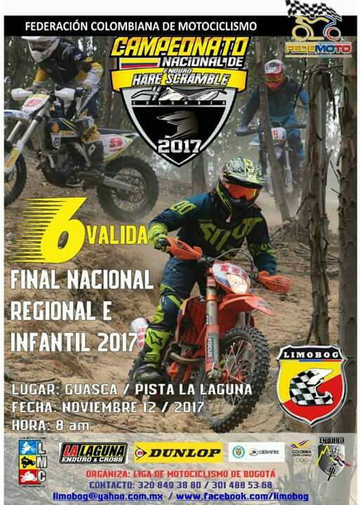 Se viene la final del Nal de #Enduro y #HareScramble ...nos vemos en la laguna!
