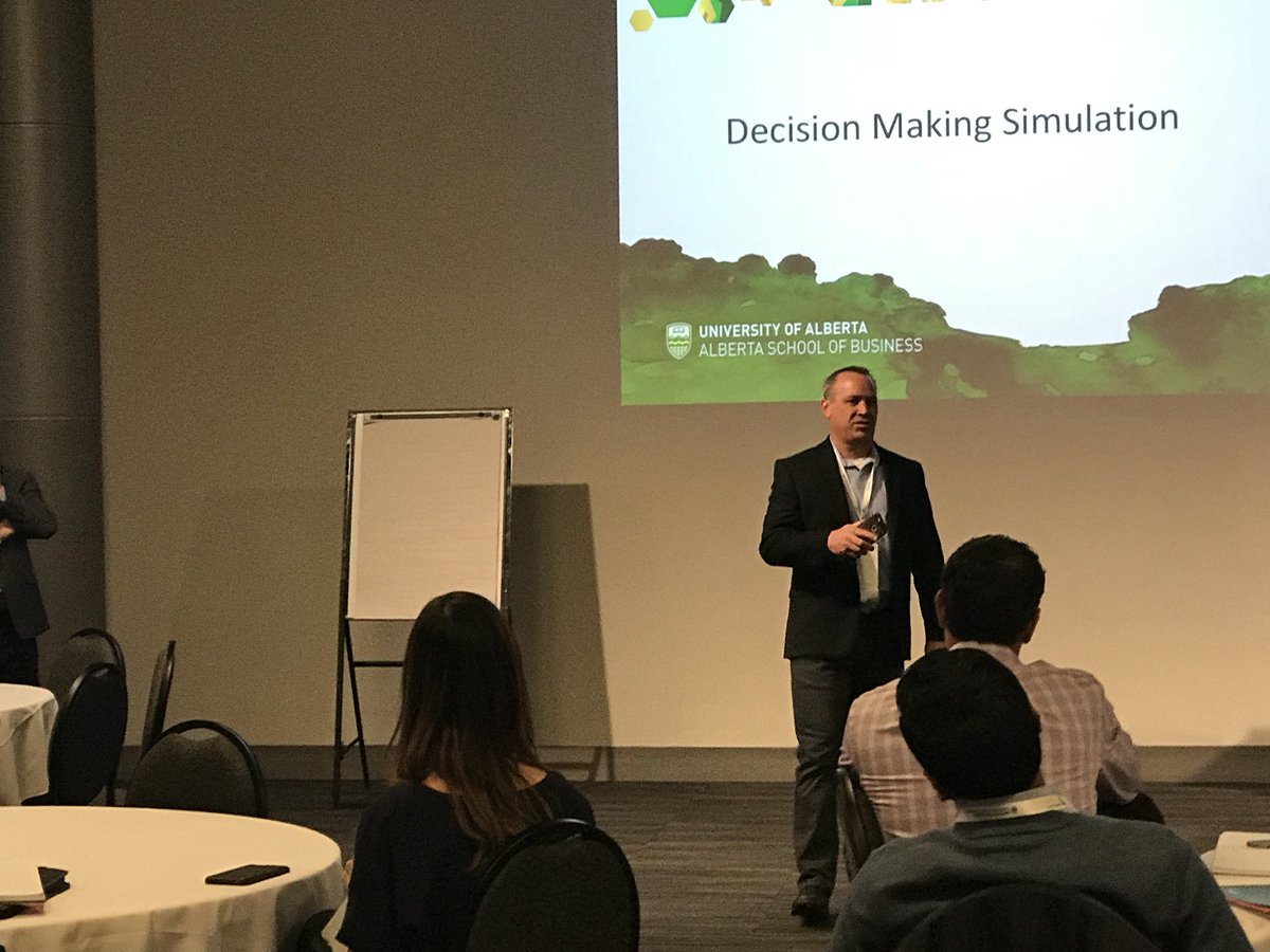 namitarai's tweet photo. @drew_bird and Kirby Wright hosting a super fun decision making simulation at the #leadershipedge with @UAlbertaExecEd https://t.co/yz9AjGpcgu