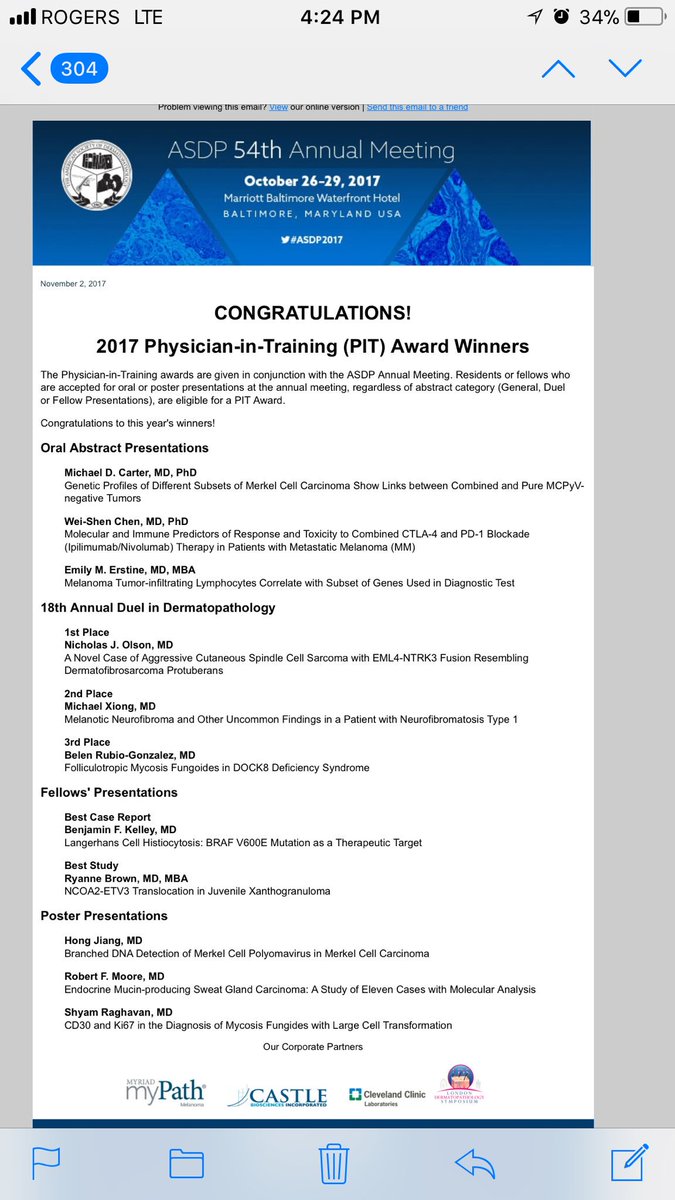 TsetanDolkar1's tweet photo. Congratulations to all!! #ASDP2017 physicians in training award winners. https://t.co/fKdmee9Pus