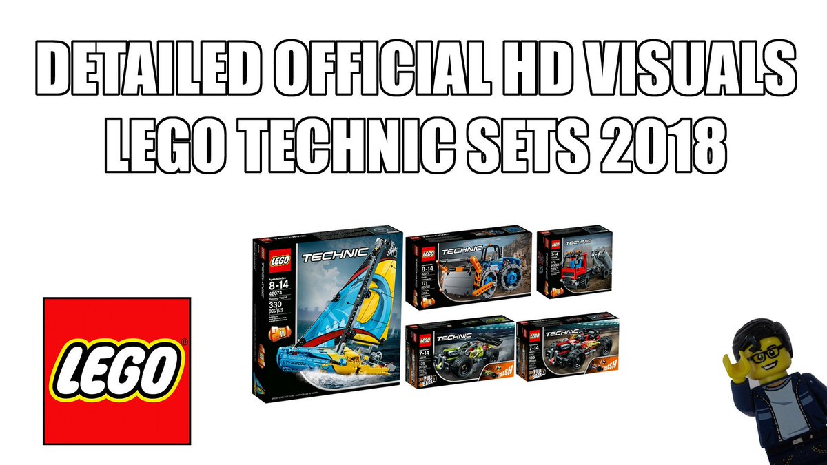 SummToys's tweet photo. DETAILED OFFICIAL HD VISUALS LEGO TECHNIC SETS 2018! Check out the video! https://t.co/vCytzmWjMO      #lego #technic #AFOL #Toys #YouTube https://t.co/oF1D8ZgHhL