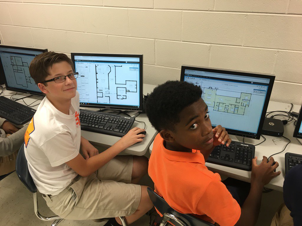 Mrs. Kerfoot students are designing a 3D version of their dream home and calculating cost in her money matters class
