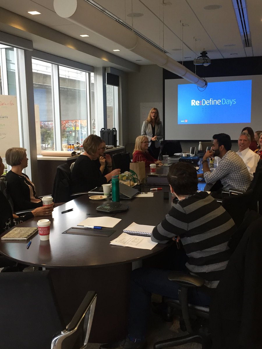 NBCY Market is ready to Re-Define as <a href="/pat_dejong/">Pat Dejong</a> kicks us off!!
#ProudToWorkAtBMO #RedefineDays!!