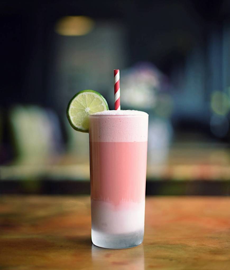 Frazersgoodeats's tweet photo. SODA POP FIZZLE / gin, campari, fresh lemon, gum syrup, cream, egg white, orange flower water &amp; @officialvess cream soda. Try one tonight! … https://t.co/MnJlxYQbYq