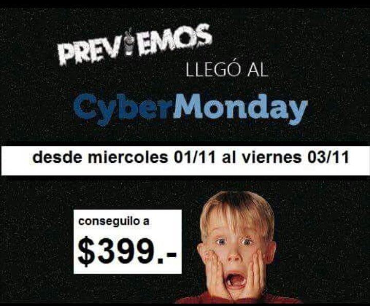 PreviemosJunin_'s tweet photo. TODAVIA ESTAS  A TIEMPO!

#CyberMonday $399.- https://t.co/B2UzjnqxGK