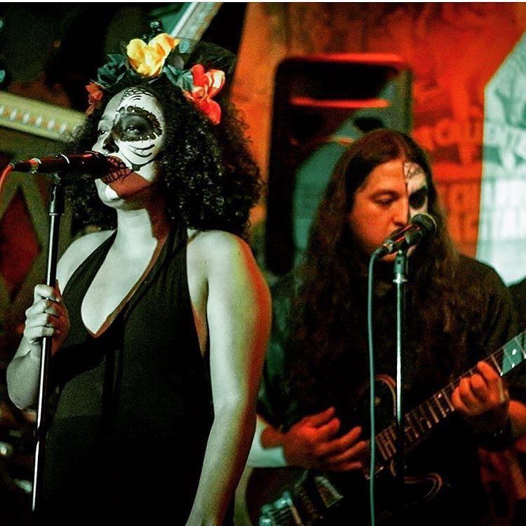 thealtons's tweet photo. A sick photo shoot by @3ev_la at @eastsideluv 's #diadelosmuertos festivities last year 🌹#thealtons #eastsideluv https://t.co/xIJ1bDULrZ https://t.co/6rRqDvPhhQ