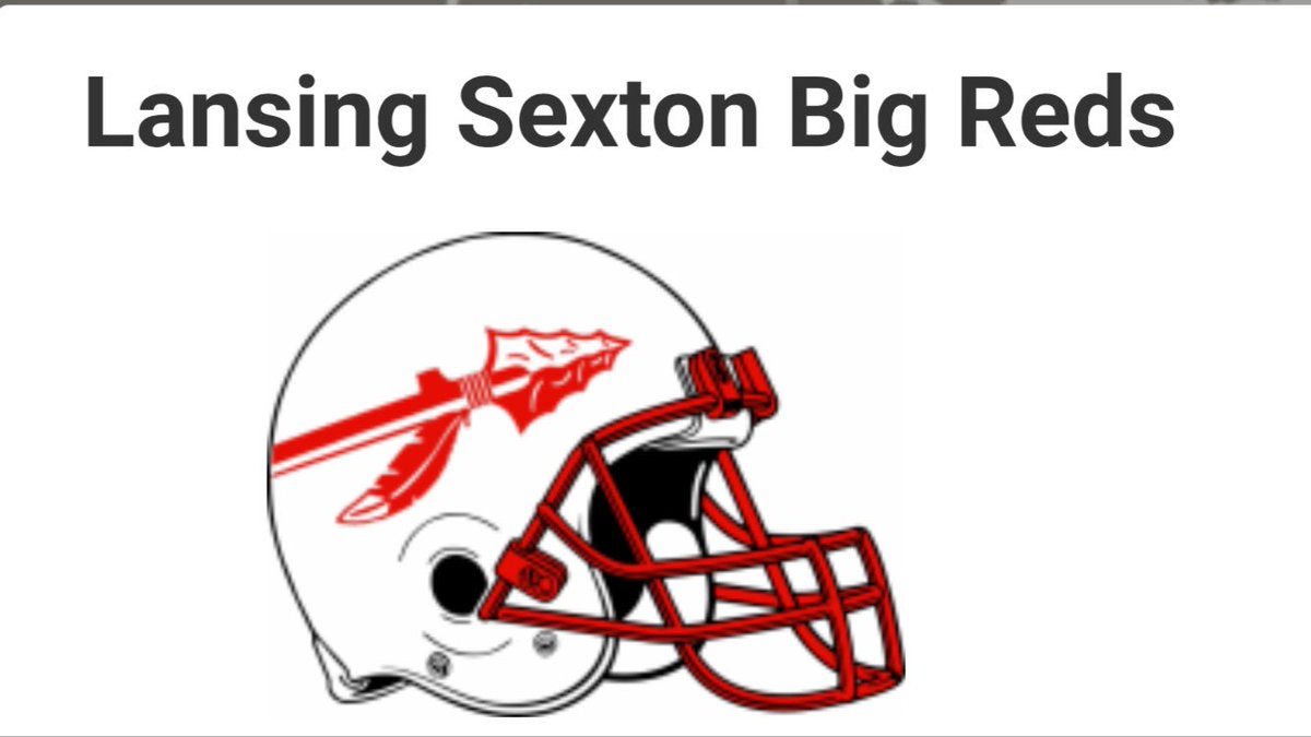 sextonbigreds's tweet image. Sexton football district final playoffs @ plainwell high school Friday 7:00pm "GO BIG REDS"