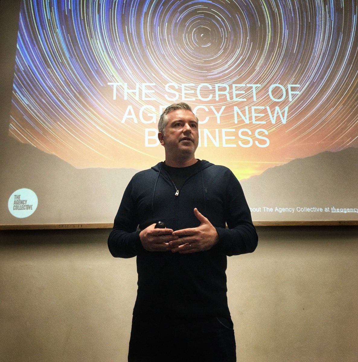 Tonight in Edinburgh <a href="/spg4/">Spencer Gallagher</a> is talking about the secret of where agency new business comes from #agencygrowth #agencylife