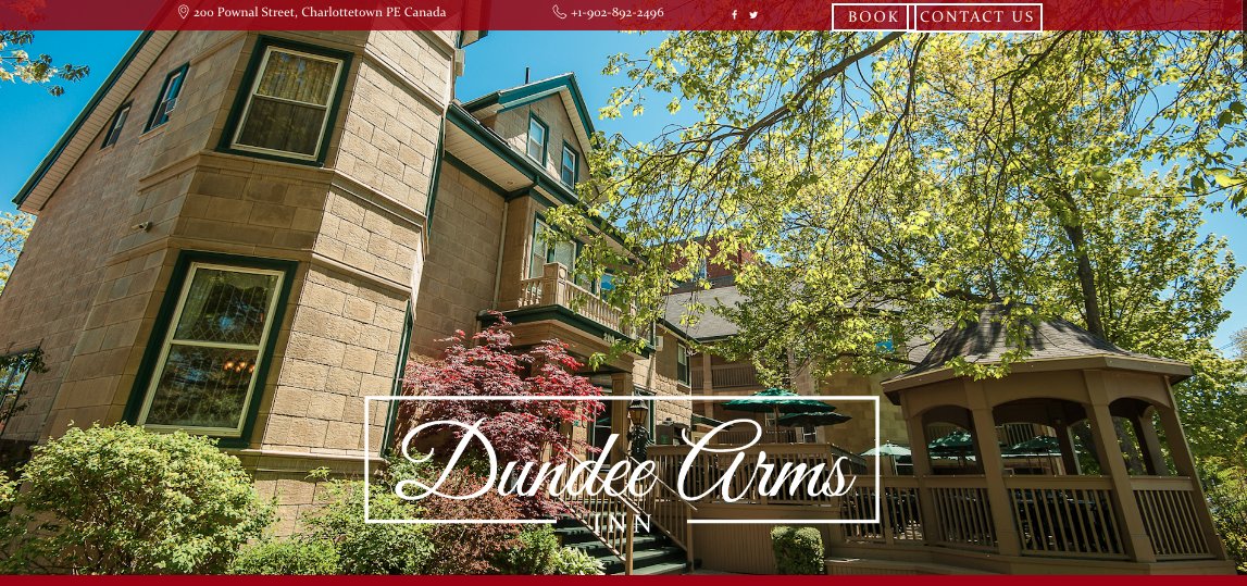 We just finished cooking up the new Dundee Arms Inn website - check it out! #newwebsite #samegreatservice