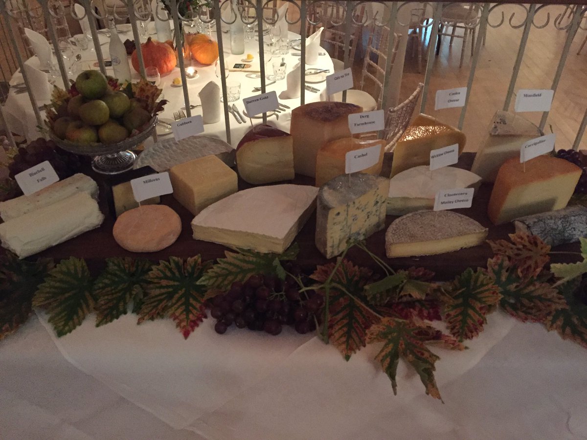 And here is the cheese buffet