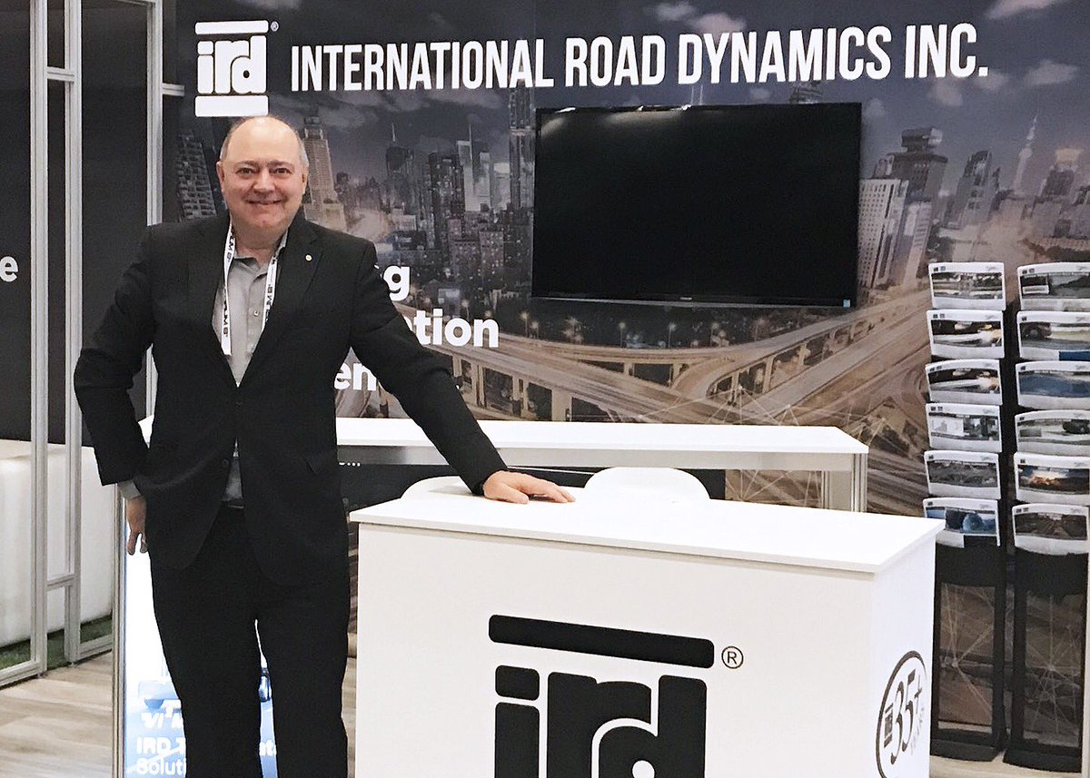 2/2: Congratulations to the <a href="/IRDInc1/">International Road Dynamics Inc</a> team who revealed their new VI2M product this week at #THISisITS!