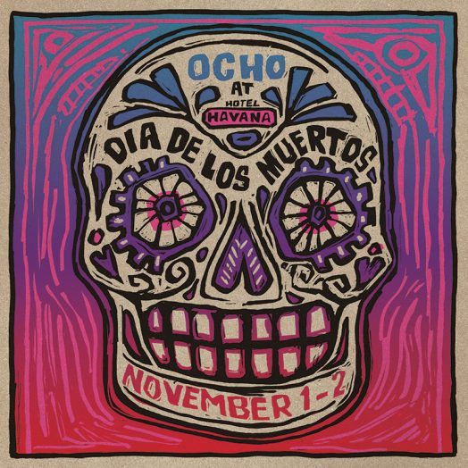 Join us tonight for our Dia de los Muertos celebrations - 7-10pm! #ochoriverwalk #hotelhavana #sanantonio