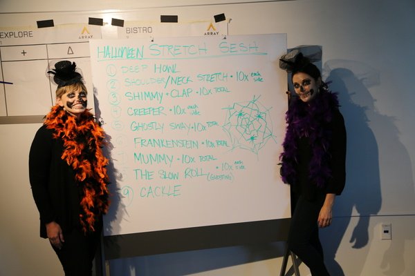 sstory10design's tweet photo. I enjoyed our halloween-themed stretch session during #Arraywellnessweek @ArrayArch https://t.co/IhGPIy6mQl