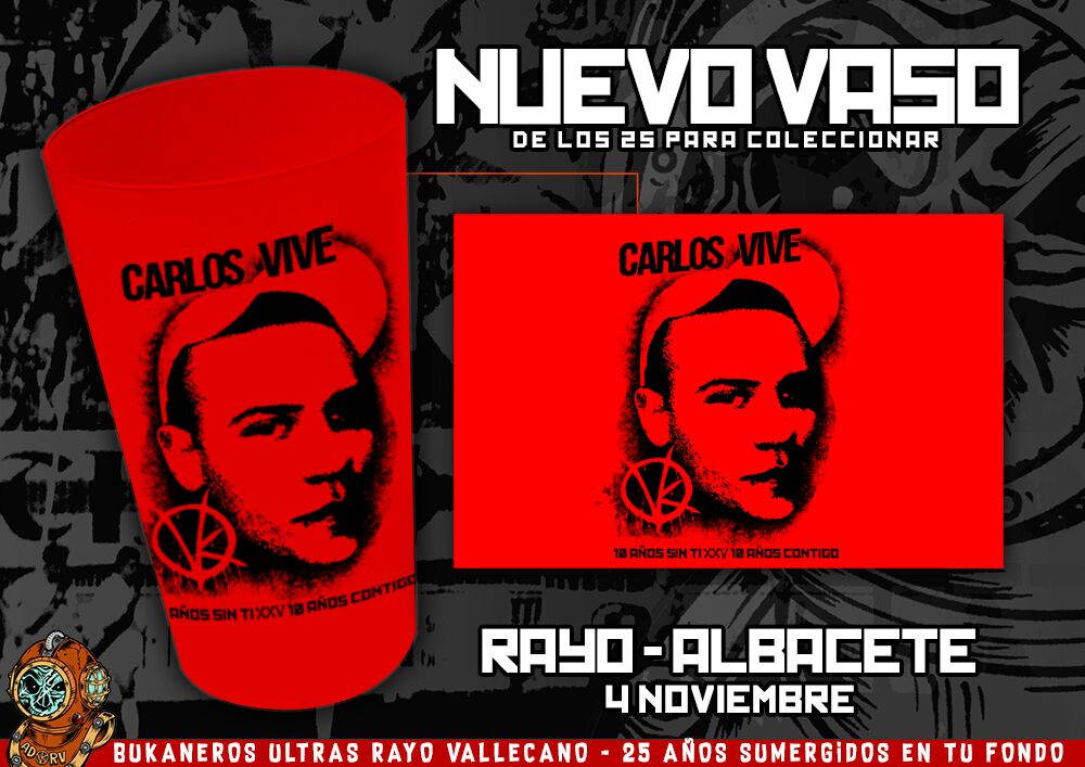 bukaneros92's tweet photo. Diez años después, este brindis va por ti. ¡CARLOS VIVE! #XXVAñosBukaneros https://t.co/0lP6Je0pDm